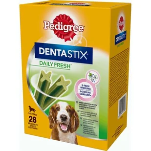 Pedigree DentaStix Fresh - Dla średnich psów, 720g 28 szt. - Suplementy i witaminy dla psów - miniaturka - grafika 2