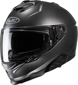 Kaski motocyklowe - HJC, kask motocyklowy I71 semi flat titanium, M - miniaturka - grafika 1