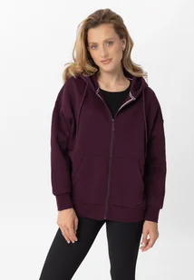 Bluza oversize z kapturem B-LOMY - Bluzy damskie - miniaturka - grafika 1