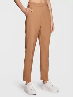 Spodnie damskie - Imperial Spodnie materiałowe P3W4EEY Beżowy Slim Fit - grafika 1