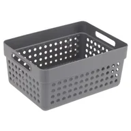 Pudła i pojemniki do przechowywania - Organizer Terra 11,5 x 15,5 cm 1250 ml szary - miniaturka - grafika 1