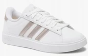 Sneakersy damskie - Adidas Buty Damskie Sneakersy Grand Court 2.0 Białe 40 Eu - miniaturka - grafika 1