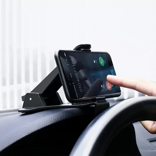 Ugreen samochodowy uchwyt klips do telefonu na kokpit deskę rozdzielczą czarny (LP136) - Uchwyty samochodowe do telefonów - miniaturka - grafika 6