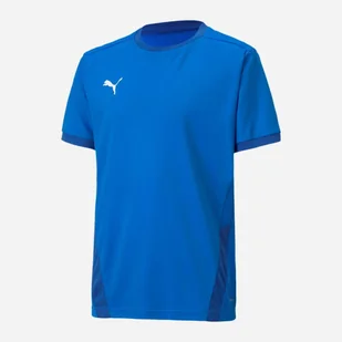 T-shirt chłopięcy sportowy Puma teamGOAL 23 70416002 128 cm Niebieski (4062451207106) - Koszulki dla chłopców - miniaturka - grafika 1