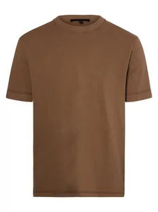 Drykorn - T-shirt męski  Raphael, brązowy|zielony - Koszulki męskie - miniaturka - grafika 1