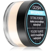 Pudry do twarzy - Gosh Waterproof Setting Powder - Wodoodporny puder utrwalający do makijażu - 001 Transparentny - 7 g GOSD07G - miniaturka - grafika 1