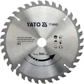 Tarcze do pił - Yato PIŁA TARCZOWA Z WĘGLIKIEM WOLFRAMU DO DREWNA 180x20MM YT-60482 YATO YT-60482 - miniaturka - grafika 1