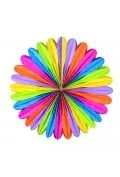 Materiały pomocnicze dla nauczycieli - Rozeta multikolor rainbow - miniaturka - grafika 1