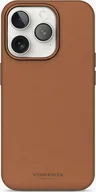 Etui i futerały do telefonów - Vonmählen Like Leather Case - Pokrowiec ochronny, kompatybilny z MagSafe iPhone 16 Pro Max, Brązowe etui na telefon komórkowy - miniaturka - grafika 1