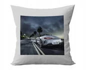 Kołdry i poduszki dla dzieci - PODUSZKA PERSONALIZOWANA MERCEDES SAMOCHODY POMYSŁ NA PREZENT WZORY - miniaturka - grafika 1