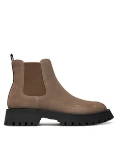 Guess Sztyblety FMTGOM SUE10 Brązowy - Botki męskie - miniaturka - grafika 1