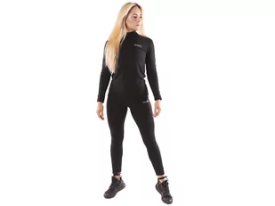 Bielizna termoaktywna damska MOLTI czarna 3XL - Bielizna sportowa damska - miniaturka - grafika 1