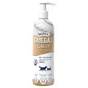 Suplementy i witaminy dla psów - Baltica Omega3 Gold Oil 400ml - miniaturka - grafika 1