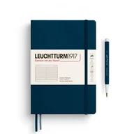 Notesy i bloczki - Notatnik Leuchtturm1917 Medium A5, linie, Deep Sea - miniaturka - grafika 1