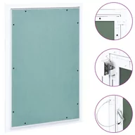 Inne akcesoria dekarskie - shumee Panel rewizyjny z aluminiową ramą i płytą gipsową 400x600 mm - miniaturka - grafika 1