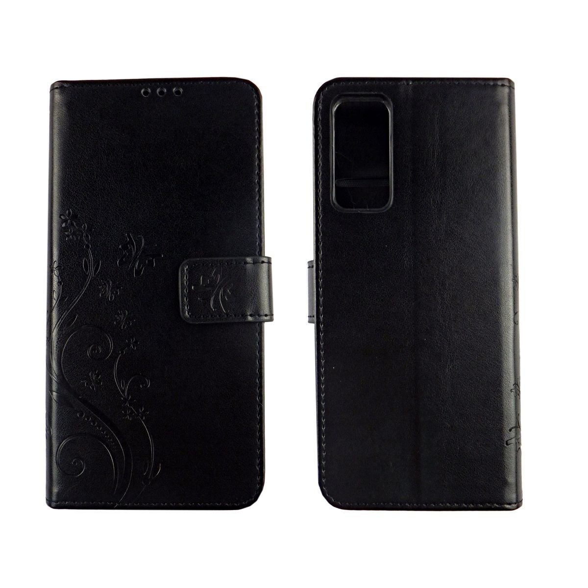 Samsung Galaxy S20 FE etui na telefon komórkowy etui ochronne etui z klapką etui na kartę czarny