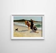 Plakaty - Plakatyw  stylu retro Massachusetts Winslow Homer A3 30x40cm bez ramki pion - miniaturka - grafika 1