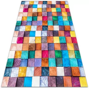 Uniwersalny dywan winylowy Drewniane kosteczki 80x120 cm - Dywany - miniaturka - grafika 1