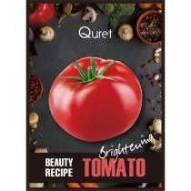 Quret Quret Beauty Recipe rozjaśniająca maska w płachcie Pomidor 25g