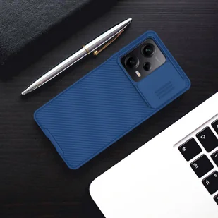 Nillkin CamShield Pro Case etui do Xiaomi Redmi Note 12 Pro / Poco X5 Pro 5G pokrowiec z osłoną na aparat czarne - Etui i futerały do telefonów - miniaturka - grafika 19