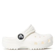 Buty dla chłopców - Klapki Crocs Classic Kid Clog T 206990 Biały - miniaturka - grafika 1
