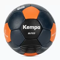 Piłka ręczna - Piłka do piłki ręcznej Kempa Buteo ciemny turkus/pomarańczowa rozmiar 2 - miniaturka - grafika 1