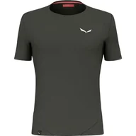 Koszulki męskie - SALEWA Koszulka Marka Model PEDROC Dry M HYB T-Shirt - miniaturka - grafika 1