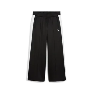 Damskie Spodnie PUMA T7 LOW RISE TRACK PANTS OP 62980301 – Czarny - Spodnie damskie - miniaturka - grafika 1