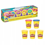 Masy plastyczne - Hasbro Play Doh Radosne kolory 5-pak - miniaturka - grafika 1