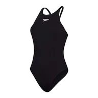 Stroje kąpielowe - Speedo Damski strój kąpielowy End+ V Back Athletic Fit Swim Fitness, czarny, 32/8 - miniaturka - grafika 1