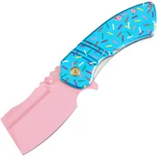 Scyzoryki - KANSEPT M+ Korvid Różowy Powłoka 154CM Liner Lock T2030B7U - miniaturka - grafika 1