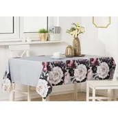 Obrusy i serwetki - Obrus LUCIA 140 x 180 cm szary - miniaturka - grafika 1