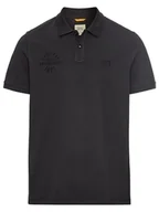Koszulki męskie - Camel Active Koszulka polo w kolorze czarnym - miniaturka - grafika 1
