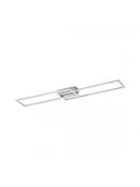 Lampy sufitowe - Leuchten Direkt Oświetlenie Leuchten-Direkt IVEN Lampa Sufitowa LED Szczotkowany chrom, 2-punktowe 14019-55 - miniaturka - grafika 1