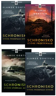 Pakiet Karkonoska seria kryminalna. Tomy 1-4 Schronisko, które przestało istnieć, Schronisko, które przetrwało, Schronisko, które spowijał - Kryminały - miniaturka - grafika 1