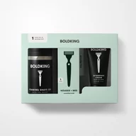 Zestawy kosmetyków męskich - Boldking - The Giftset - zestaw prezentowy do golenia do skóry wrażliwej - miniaturka - grafika 1