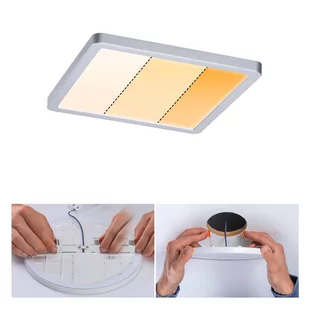 Paulmann Panel Areo dimtowarm kątowy chrom 17,5cm - Oprawy, klosze i abażury - miniaturka - grafika 1