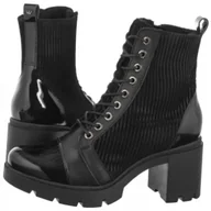Botki damskie - Botki Czarne 64106-71 (WO229-a) Wojas - miniaturka - grafika 1