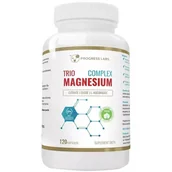Witaminy i minerały dla sportowców - PROGRESS LABS PROGRESS LABS Trio Complex Magnesium 120caps - miniaturka - grafika 1