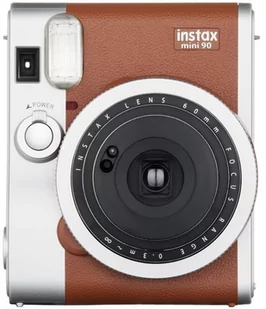 Aparat Fujifilm Instax Mini 90 Neo Classic brązowo-srebrny - Aparaty natychmiastowe - miniaturka - grafika 1