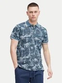 Koszulki męskie - Blend Polo 20716905 Kolorowy Regular Fit - miniaturka - grafika 1