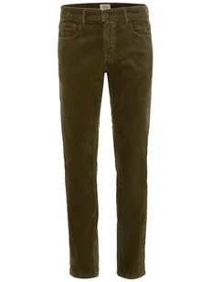 Camel Active Spodnie sztruksowe w kolorze khaki - Spodnie męskie - miniaturka - grafika 1