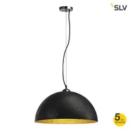 Lampy sufitowe - Spotline FORCHINI PD-1 lampa wisząca Czarny/złota 155530 - miniaturka - grafika 1