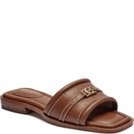 Klapki i japonki damskie - Michael Kors Skórzane klapki MANDY - miniaturka - grafika 1