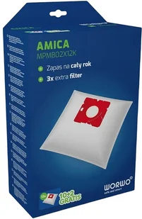 Worki do odkurzacza Worwo MPMB02X12K  od 89 zł! - Worki do odkurzaczy - miniaturka - grafika 1