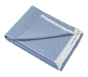 Eskimo Pled wełniany Venezia Jeans - Koce - miniaturka - grafika 1
