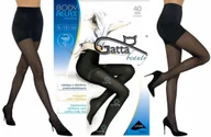 Rajstopy - Gatta rajstopy Body Relax Medica 40den, Nero 5-XL - miniaturka - grafika 1