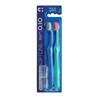 Szczoteczki do zębów - Curasept Maxi Soft 010 Duopack, szczoteczka do zębów, 2 sztuki - miniaturka - grafika 1