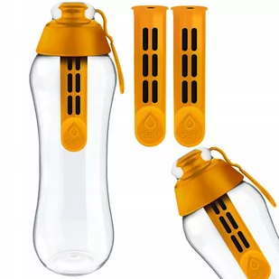 Butelka Filtrująca Dafi 0,5L 2 Filtry Pomarańczowa - Dzbanki filtrujące - miniaturka - grafika 1