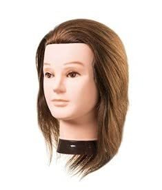 Barber Pro & Beauty Pro Głowica manekina dla mężczyzn, jednokolorowa, Estándar
